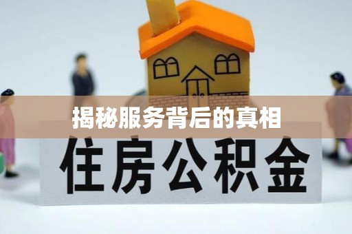 那坡揭秘服务背后的真相
