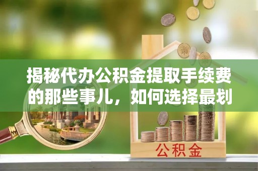 那坡揭秘代办公积金提取手续费的那些事儿，如何选择最划算的服务？
