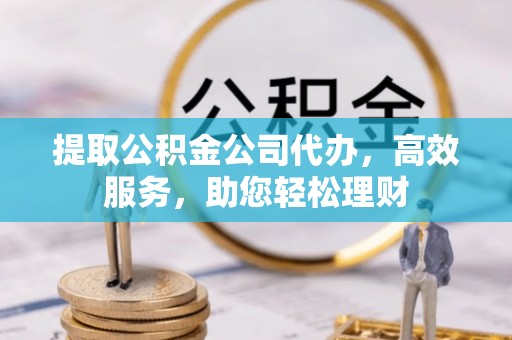 那坡提取公积金公司代办，高效服务，助您轻松理财