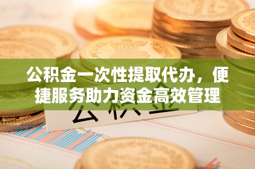 那坡公积金一次性提取代办，便捷服务助力资金高效管理