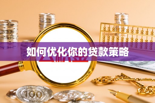 那坡如何优化你的贷款策略